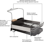 KitchenAid Full Size Expandable Dish-Drying Rack, 24-Inch, Black
