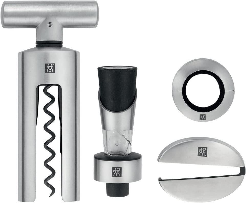 Zwilling J.A. Henckels 4-pc Sommelier Stainless Steel Wine Tool Set