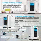 Alkaline Water Ionizer Hydrogen Generator Machine Purifier,Produces PH 3.5-10.5 Alkaline Acid Water Water Filter System For Home