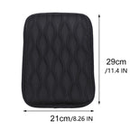 1PC Leather Car Armrest Mat, Universal Interior Auto Armrests StoraBox Mats Dust-proof Cushion Cover Armrest Waterproof Protector