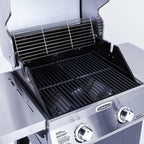 2 Burner BBQ Gas Grill Barbeque Outdoor Coo Side Tables