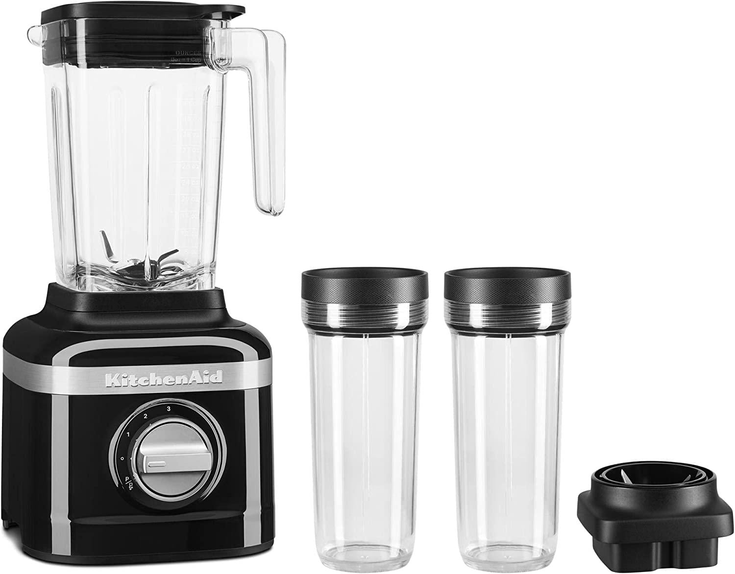 KitchenAid K150 3 Speed Ice Crushing Blender with 2 Personal Blender Jars - KSB1332