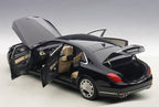 Mercedes Maybach S Class S600 Black 1/18 Model Car by Autoart