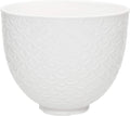 KitchenAid Ceramic Bowl 5-Quart Mixer- Mermaid Lace White