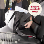 Lusso Gear Car Seat Organizer for Front or Backseat - Great for Adults &amp; Kids, Features 9 Storage Compartments for Toys, Magazines, Tissues, Maps, Books, Documents, Games &amp; More (Geometric)