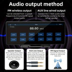 Wireless Car Stereo, 10.26" IPS Touch Portable For Audio Car Radio Receiver Android Auto ,Car Multimedia Player