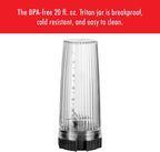 ZWILLING Enfinigy Personal Blender, Piranha Teeth Cross Blade for Ultimate Blending, Smoothies, Shakes and More, 20 fl oz Breakproof Travel Cup with Lid, BPA Free, Black