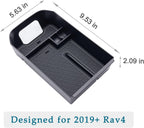 JDMCAR Center Console Tray Organizer Compatible with Toyota RAV4 Accessories 2023 2023 2023 2023 2023 and 2021-2023 RAV4 Prime, Armrest Insert Container ABS Material Secondary Storage Box-Gray
