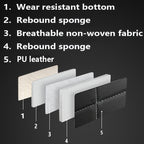 5-seat All-inclusive Car Seat Cover PU Leather Four Seasons Universal Car Seat Protector Compatible With Five-seat Car Pickup Truck SUV Off-road