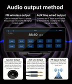 Wireless Car Stereo, 10.26" IPS Touch Portable For Audio Car Radio Receiver Android Auto ,Car Multimedia Player