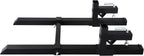 Mophorn Pallet Forks 58.7" 4000 Lbs Max, Clamp On Tractor Bucket Forks with Adjustable Stabilizer Bar, Heavy Duty Front Loader Forks, Fork Attachment for Skid Steer,Loader Bucket