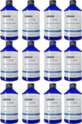 Colloidal Silver Liquid - 12 PPM Premium Silver Solution, 60 MCG Per Serving, All Natural, Vegan Immune System Support, Ionic Silver Water Daily Mineral Supplement (12- 16 Fl oz Bottles)