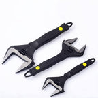 SPNEC 6/8/10/12 Inch Adjustable Spanner Multi-Function Ratchet Wrench Universal Key LarOpen End Wrench Hand Tools Repair Tools