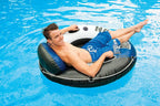 River Run 1 Person Floating Tube (6 Pack) &amp; River Run Loun(4 Pack)
