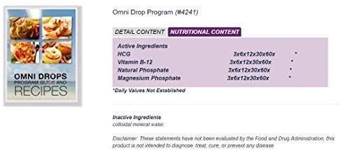 Omni Drop Program Bundle *Fab4 + SF Charge* (Includes: Omni Drops w/Program Guide, Omni IV w/Glucosamine, OmniTrim Nite Lite, Fiber n Mor and SF Charge-Punch)