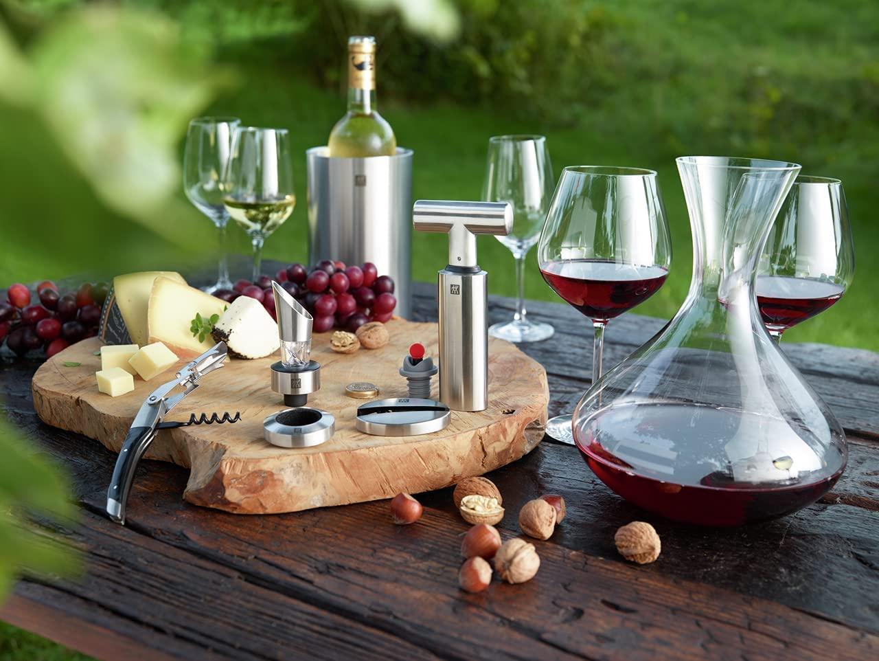 ZWILLING J.A. Henckels Sommelier Accessories 3-pc Wine Vacuum Pump & Stopper Set