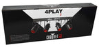 Pair Chauvet DJ 4PLAY 2 RGBW DMX Light Bar Packages+Bags+LED Fog Machine 4PLAY2
