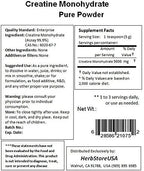 NuSci 100% Pure Creatine Monohydrate Micronized Powder (5000 Grams (11 lb))