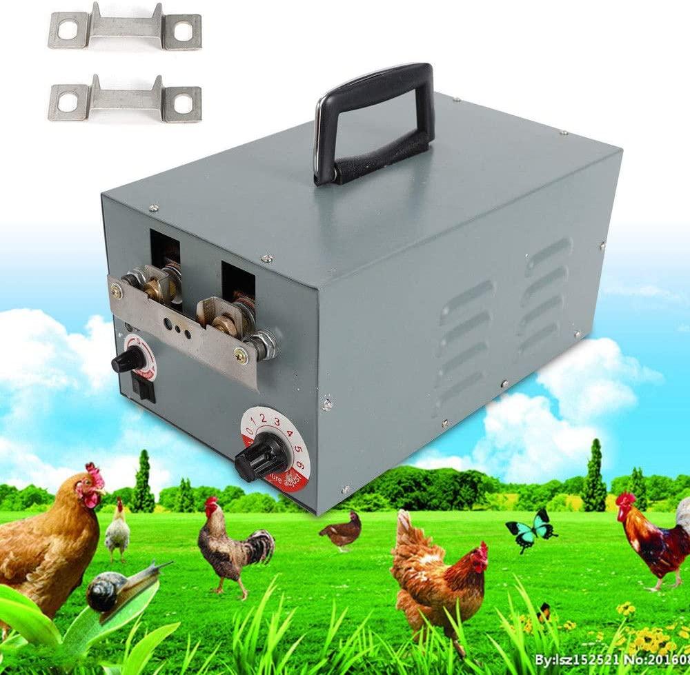 GDAE10 Automatic Chicken DebeaMachine, 110V Auto Electric DebeaMachine Chicken Debeaker Cutting Equipment (CA NJ Warehouse)