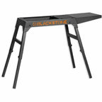 22" Griddle with Hood, Foldable Legs, Adapter Hose Tabletop Versatile