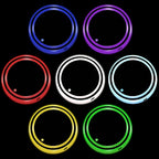 Light Up Your Car With Colorful Smart Luminous Water Coaster Atmosphere Lights!