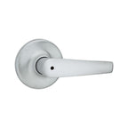 Delta Satin Chrome Privacy Bed/Bath Door Lever