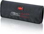 KNIPEX Tools - 5 Piece Pliers Wrench Set In Tool Roll (001955S4)
