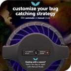 Katchy Automatic Indoor Insect Trap - Self-Activating Killer for Mosquitos, Gnats, Moths, Fruit Flies - Non-Zapper Traps for Inside Your Home - Catch Insects with Suction, Bug Light &amp; Sticky Glue