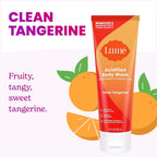 Lume Acidified Body Wash - 24 Hour Odor Control - Removes Odor Better than Soap - Moisturizing Formula - SLS Free, Paraben Free - Safe For Sensitive Skin - 8.5 ounce (Clean Tangerine)