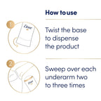 Dove Ultimate Antiperspirant Deodorant Stick Peony and Rose Water 2.6 oz 2 Count, RED