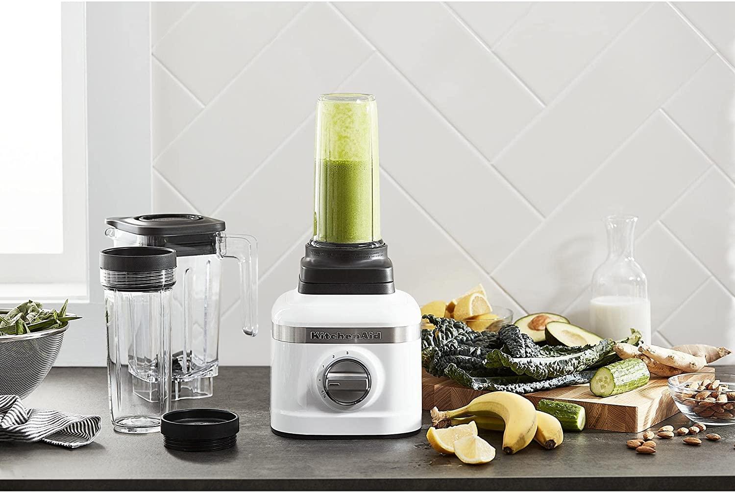 KitchenAid K150 3 Speed Ice Crushing Blender with 2 Personal Blender Jars - KSB1332