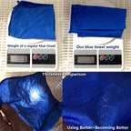 10 PCS Microfiber Car Cleaning Towel Automobile Motorcycle Washing Glass Household Cleaning Small Towel