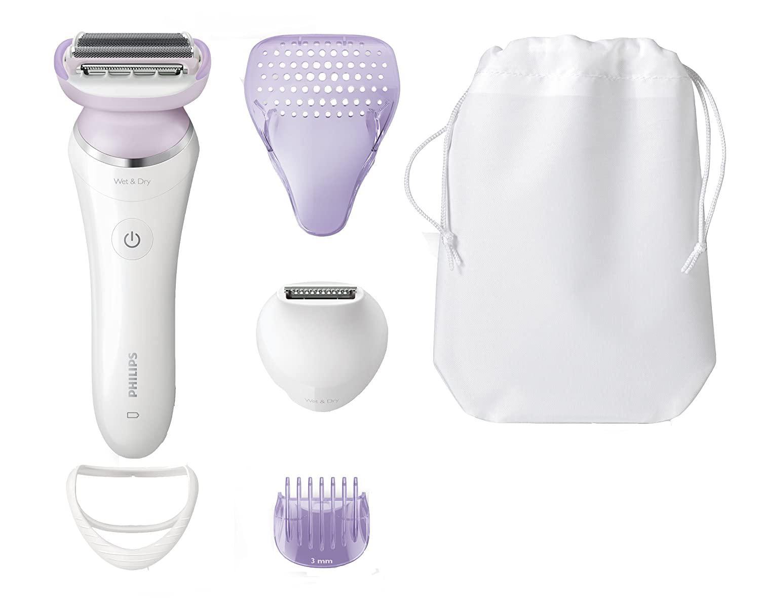 SatinShave PrestiWomen's Electric Shaver, Cordless Hair Removal with