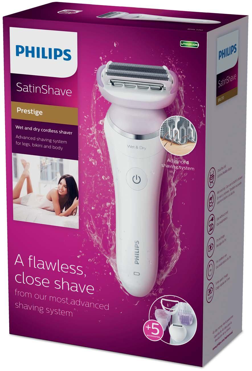 SatinShave PrestiWomen's Electric Shaver, Cordless Hair Removal with