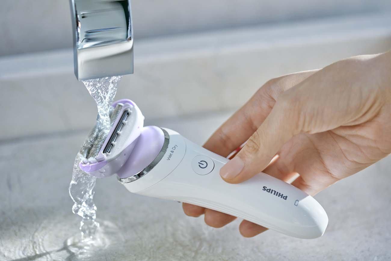 SatinShave PrestiWomen's Electric Shaver, Cordless Hair Removal with