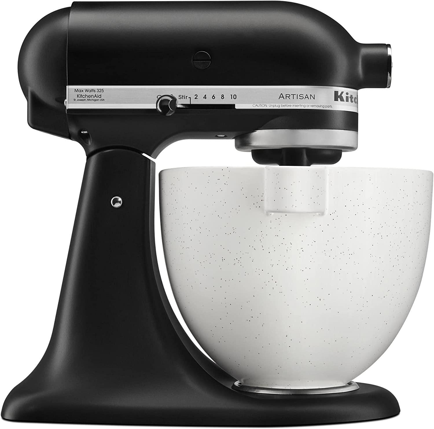 KitchenAid 5 Quart Speckled Stone Ceramic Bowl