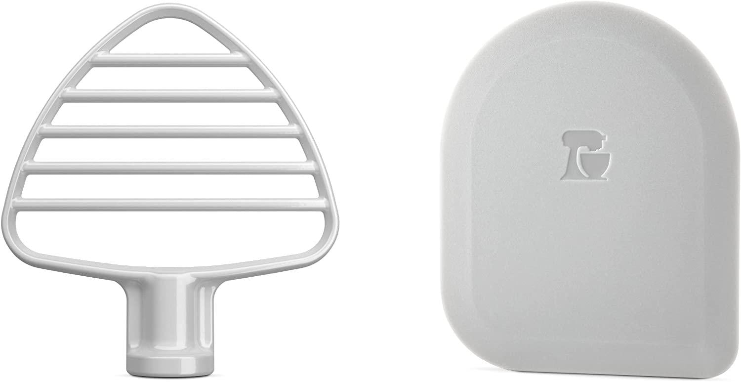 KitchenAid Pastry Tilt Head Stand Mixer Beater Attachment, White