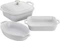 STAUB Ceramics Baking Dish Set, 4 pc, White
