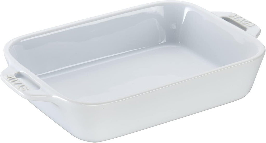 STAUB Ceramics Baking Dish Set, 4 pc, White