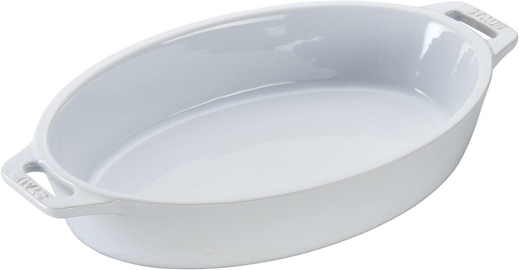STAUB Ceramics Baking Dish Set, 4 pc, White