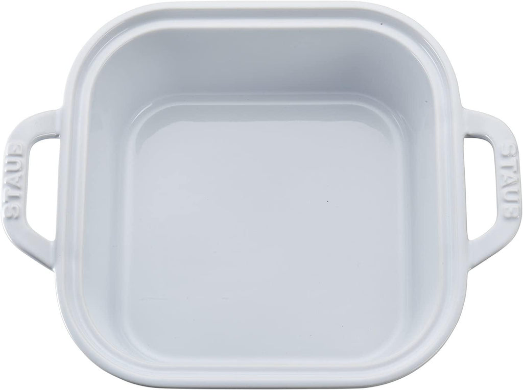 STAUB Ceramics Baking Dish Set, 4 pc, White