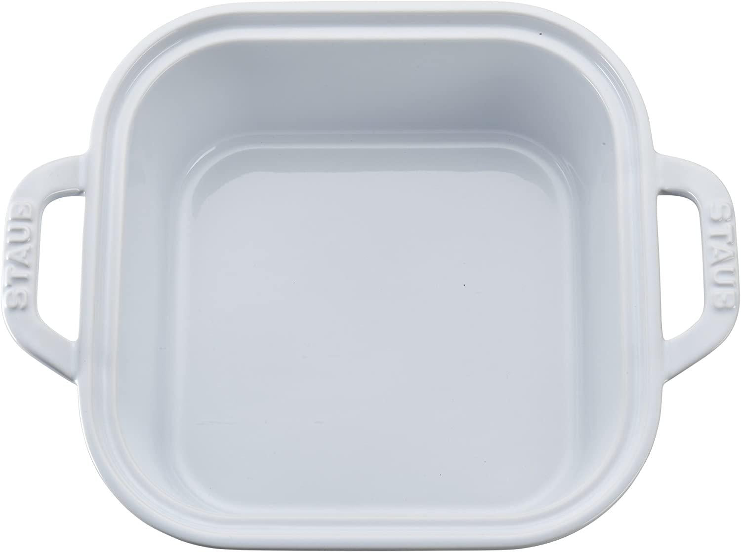 STAUB Ceramics Baking Dish Set, 4 pc, White