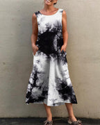 tie dye/print casual overalls cropped pants jumpsuits