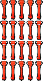 20 PCS Car Safety Hammer Emergency Escape Tool Auto Car Window Glass Hammer Breaker and Seat Belt Cutter Escape 2-in-1 for Family Rescue &amp; Auto Emergency Escape Tools