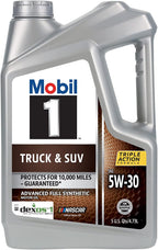 Mobil 1 Truck &amp; SUV Full Synthetic Motor Oil 5W-30, 5 Quart