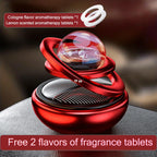 Car Air Freshener Solar Rotating Fragrance Decoration Car Interior Accessories Women Men Original Flavored Perfume Diffuser