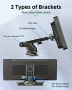 Wireless Car Stereo, 10.26" IPS Touch Portable For Audio Car Radio Receiver Android Auto ,Car Multimedia Player