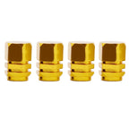 4/8pcs Aluminum Alloy Tire Valve Caps - Dustproof &amp; USA AIR Compatible - For Cars, Motorcycles &amp; Trucks