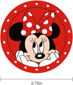 Car Cup Holder Coaster 2PCS Cute Car Coasters for Minnie Mouse 2.75" Car Interior Cup Holder Insert Coaster Funny Car Decoration Women Gifts from FLYEEGO