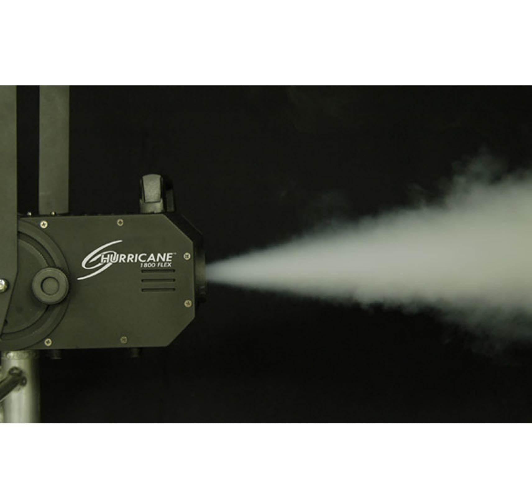 Chauvet DJ Hurricane 1800 H1800 FLEX DMX Fog/Smoke Pro Machine w/Timer Remote